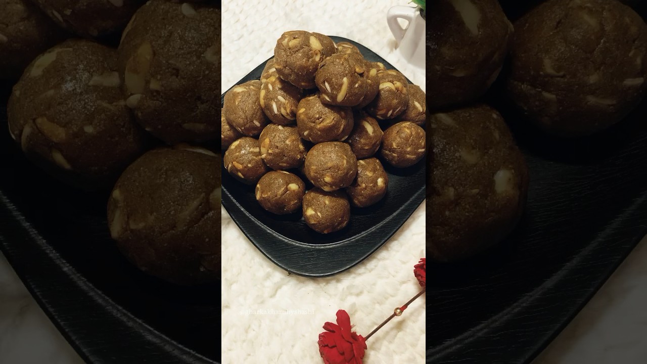 बाजरा लड्डू, Bajra ke atte ke laddu, Millet Laddu,  🧆 #bajraladdu #laddu #sweet #healthyfood