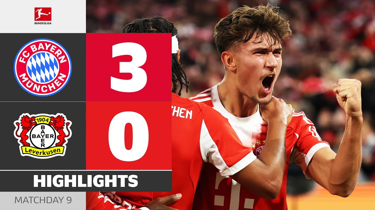 Another BIG W At Home! | FC BAYERN - BAYER 04 LEVERKUSEN | Highlights | MD 9 &ndash; Bundesliga 25/26