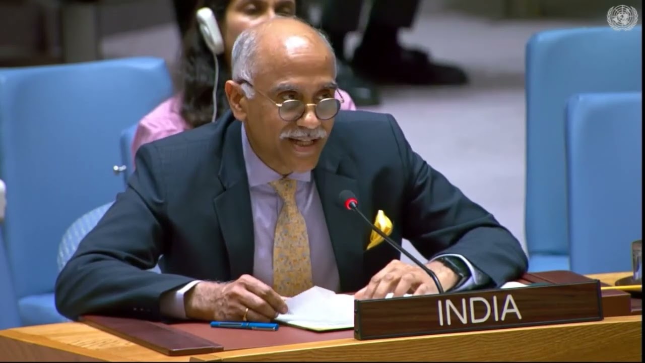 Amb. PR P. Harish at the UN Security Council Open Debate on Poverty, Underdevelopment and Conflict.
