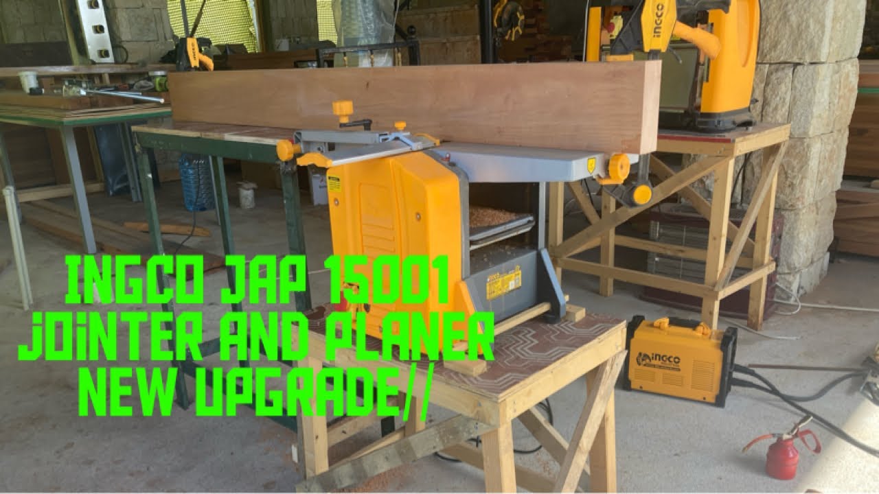 Ingco JAP 15001 jointer and planer upgrade//$