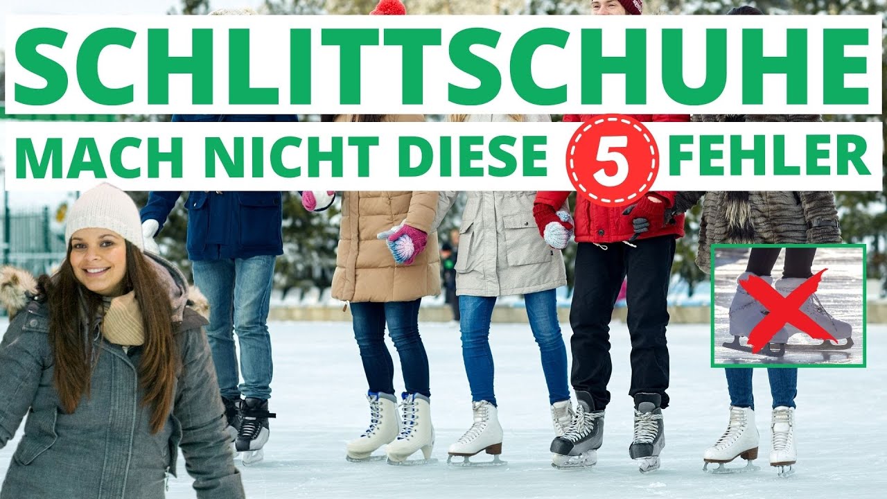 Die besten Schlittschuhe: 5 h&auml;ufige Fehler