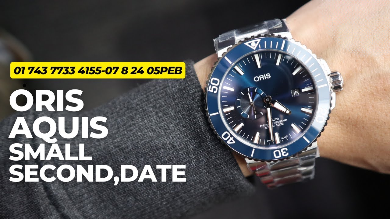 Oris Small Second Date 01 743 7733 4155-07 8 24 05peb
