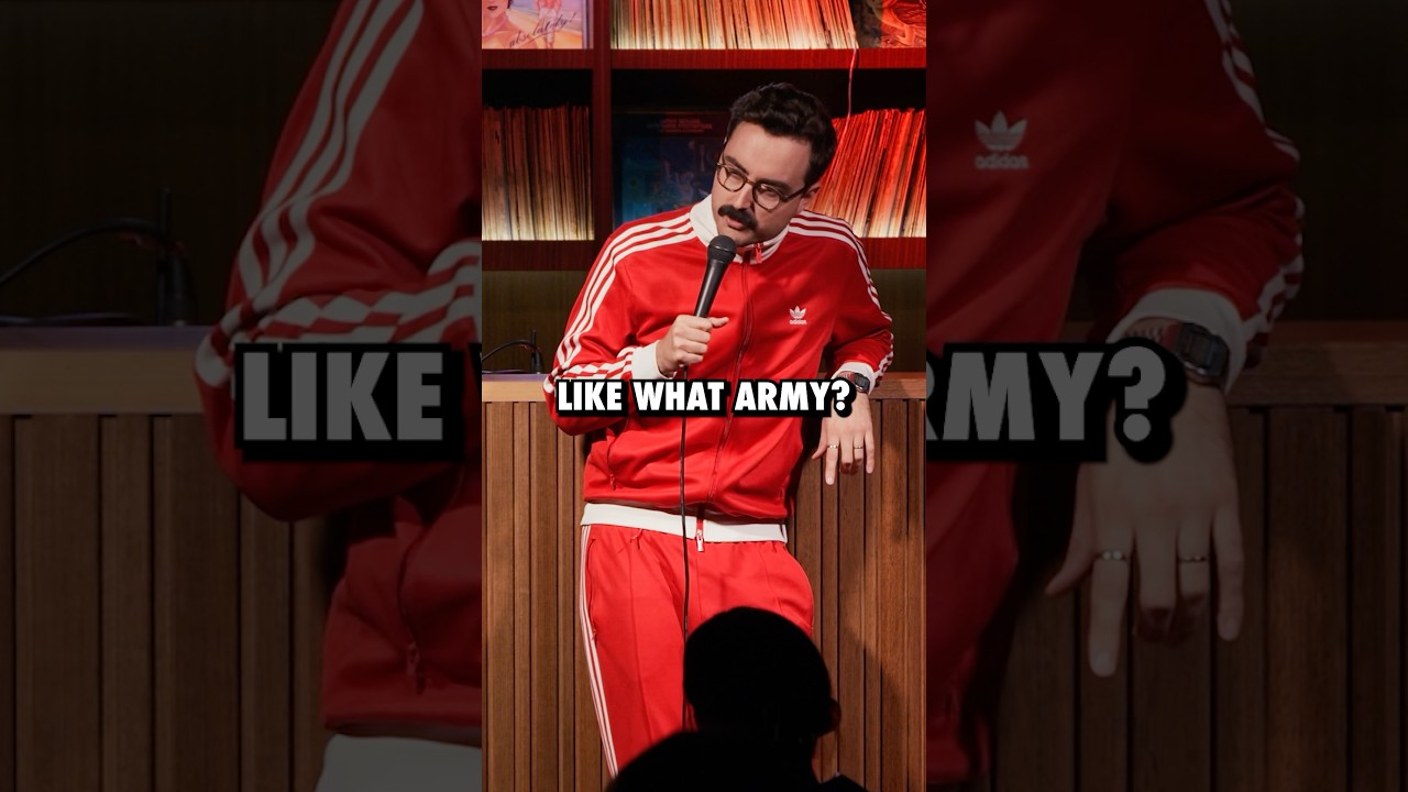 You&rsquo;re in the army? #standupcomedy #comedy #australia