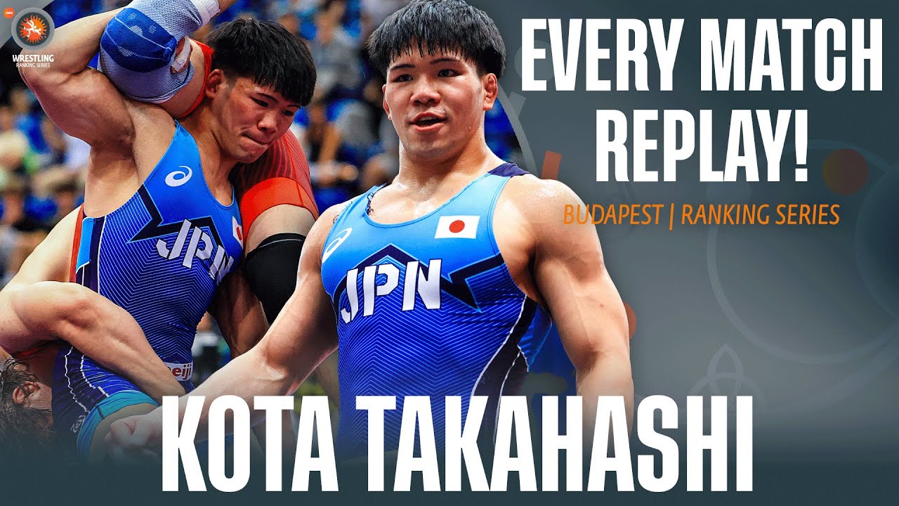 Every match from Japan's muscle man Kota TAKAHASHI (JPN) at the Hungarian Ranking Series