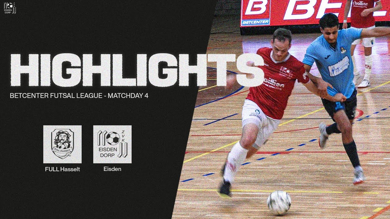 HIGHLIGHTS | F.U. Los Leones Hasselt x Eisden Dorp | Betcenter Futsal League 2022/23