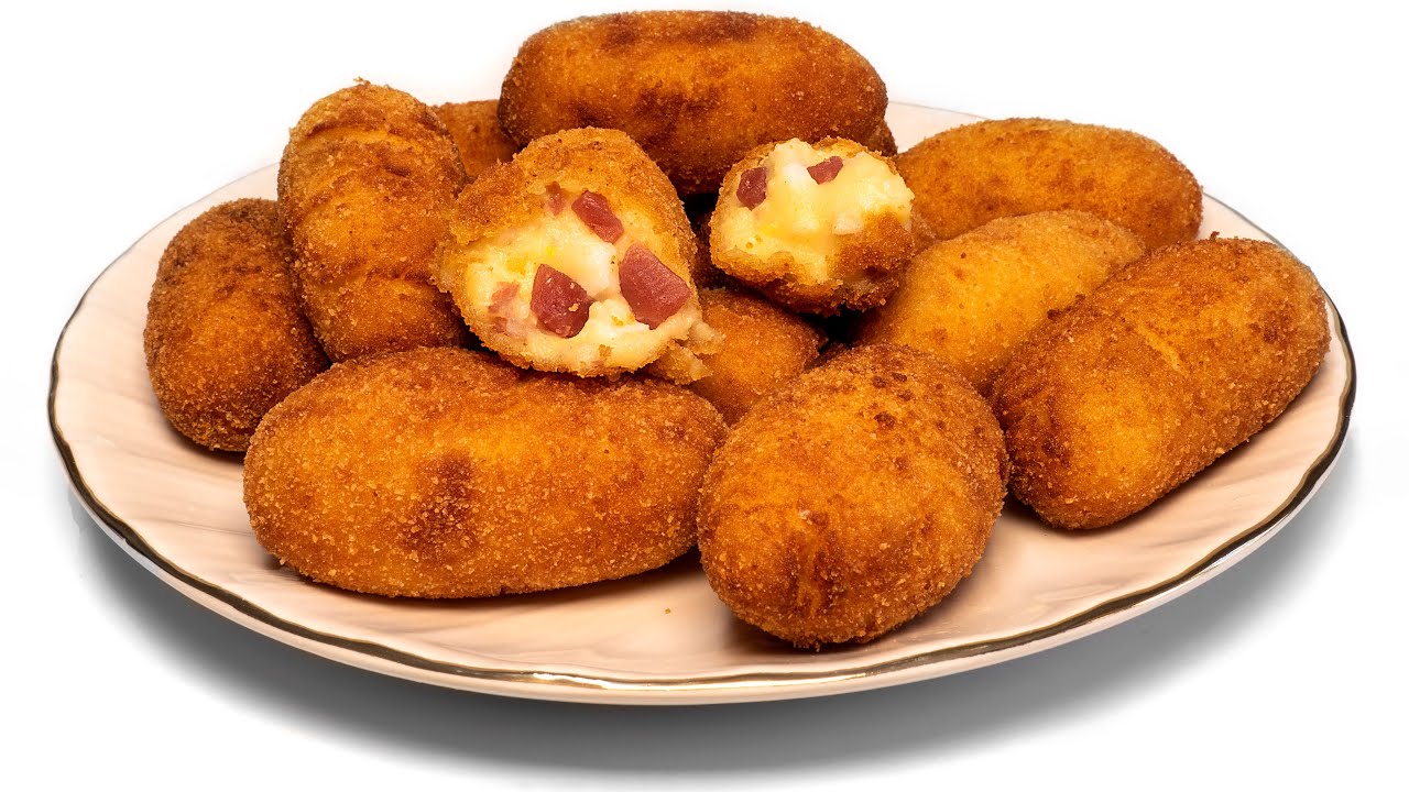 Croquetas Caseras con jamón y pollo 