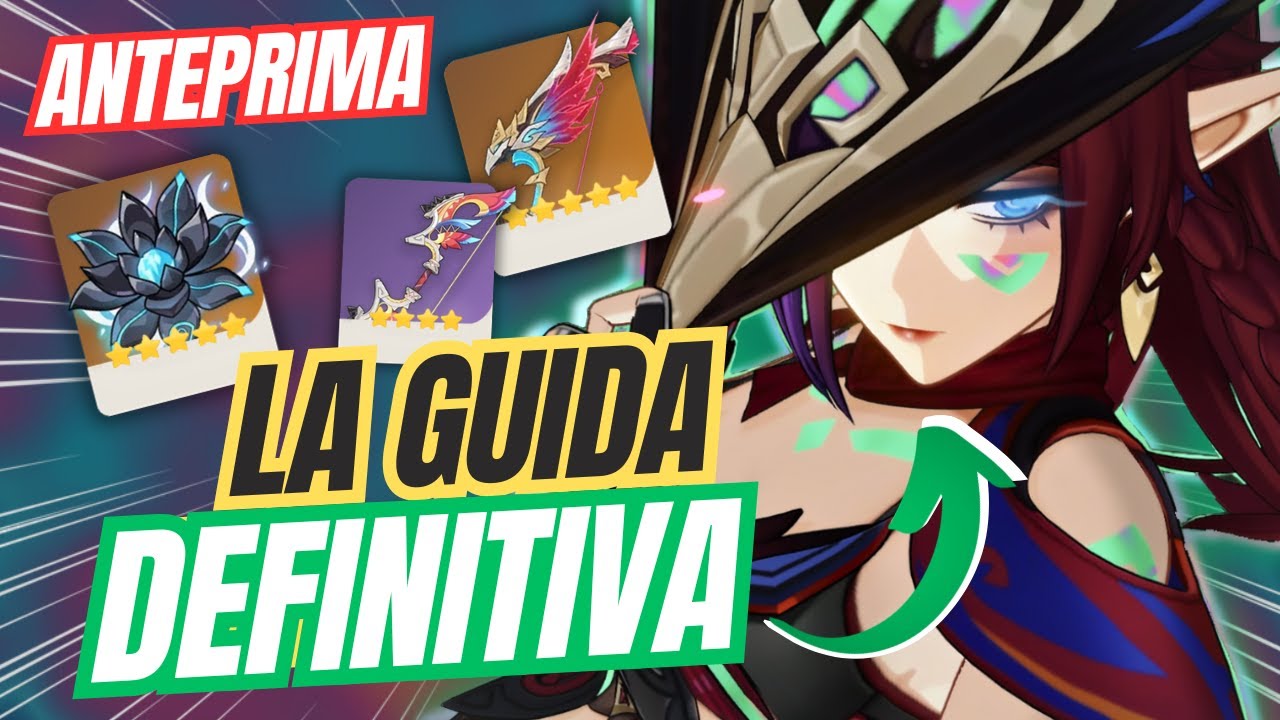 LA MIGLIORE BUILD PER: CHASCA! La guida DEFINITIVA per Genshin Impact 5.2!