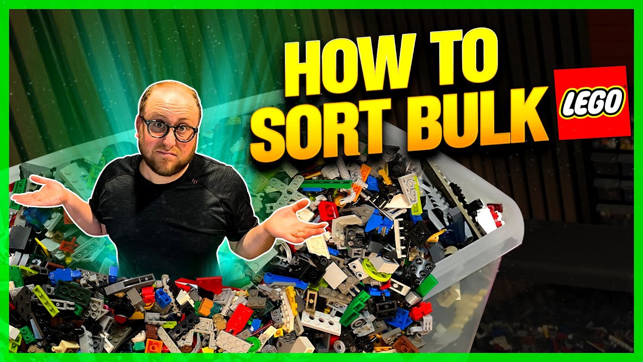Как сортировать оптовые партии LEGO!