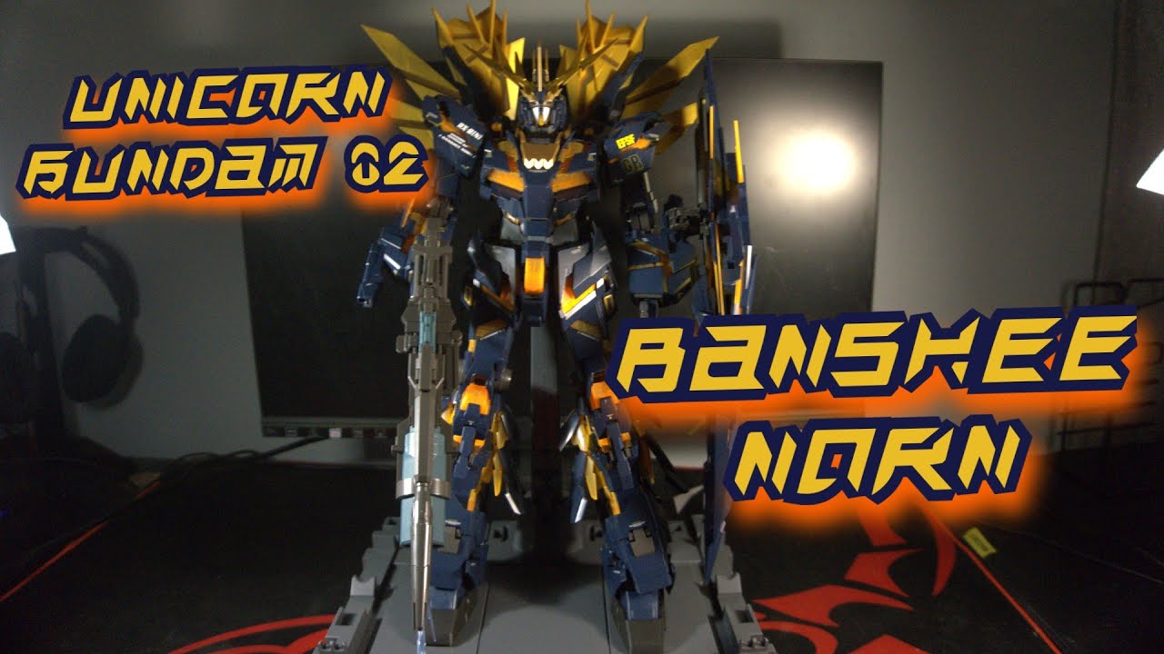 PG RX-0[N] Unicorn Gundam 02 Banshee Norn - Timelapse (Bandai Namco - Gunpla)