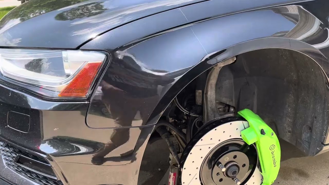 Audi s4 to s6 front brake upgrade