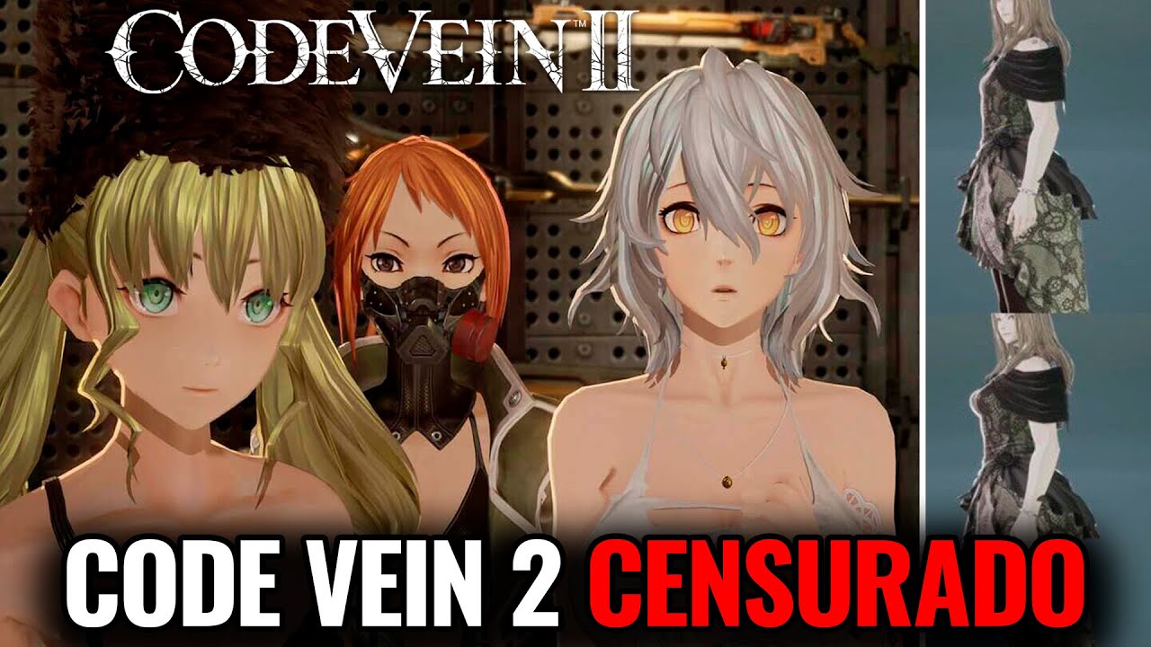 CODE VEIN 2 FOI CENSURADO, CORPOS ALTERADOS E AGENDA IDEOLÓGICA