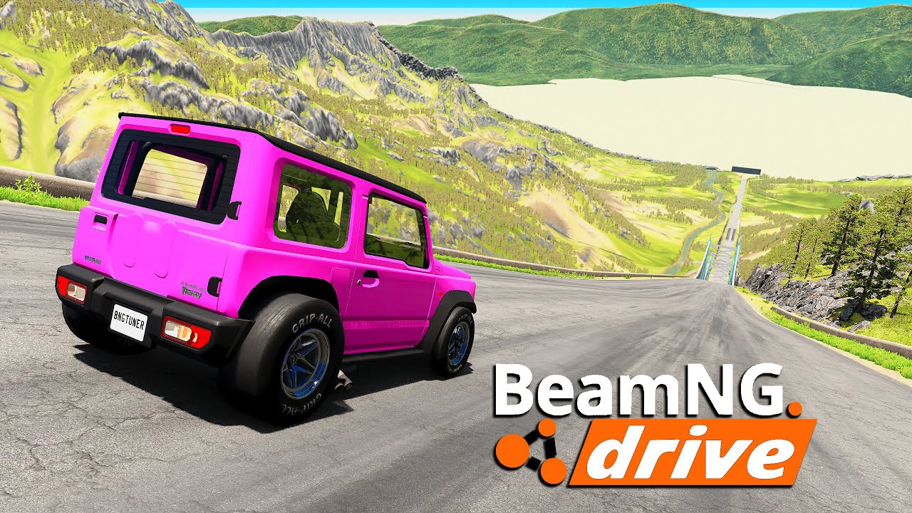 SURVIVRE À LA DESCENTE (BeamNG drive)