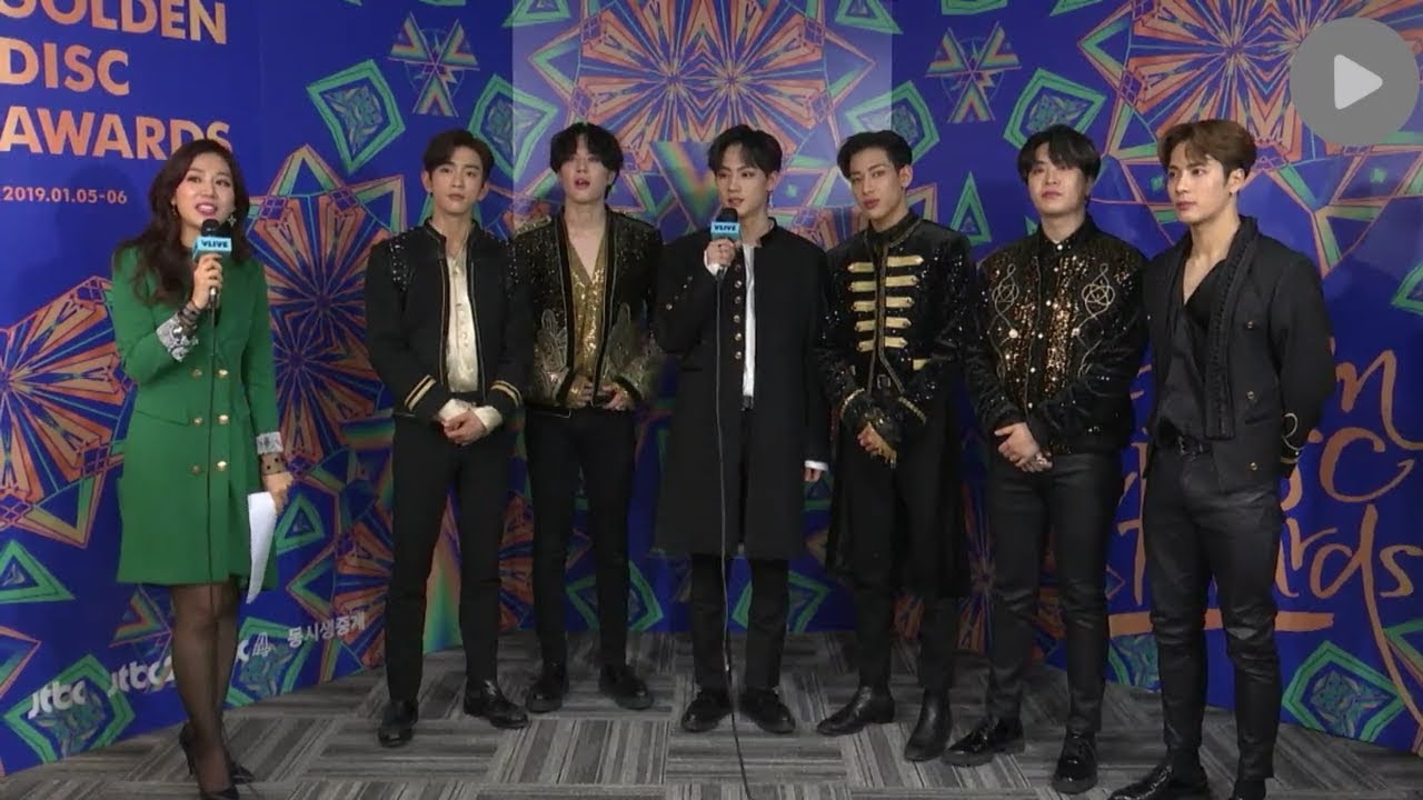 190106  GOT7 Backstage Interview @The 33rd Golden Disk Awards