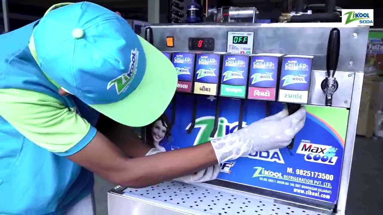 Zikool Soda Machine Cleaning  And Sanitizing  Prosses