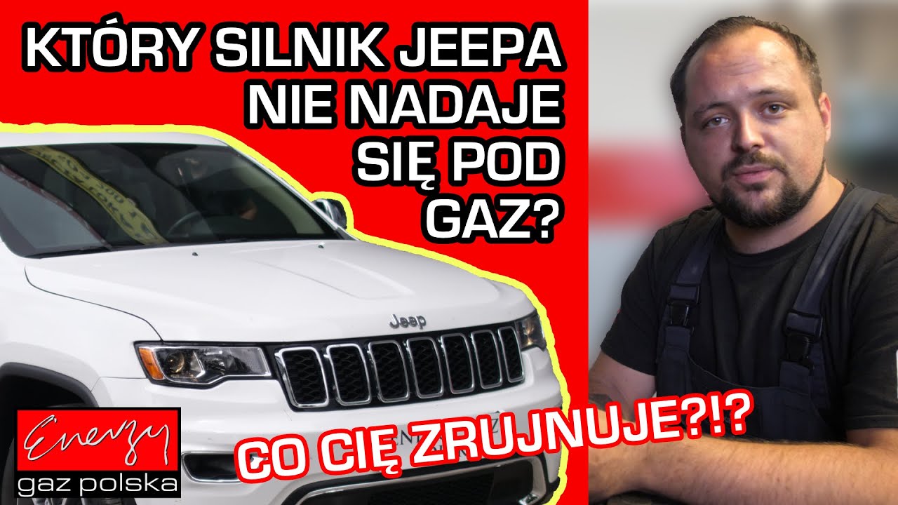 Jeep LPG - jaki SILNIK wybrać pod gaz LPG? Których silników unikać? Ekspert LPG w Energy Gaz Polska!