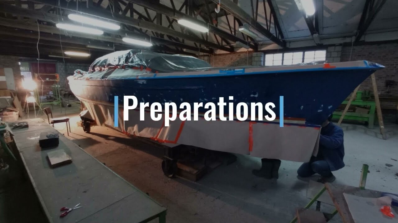 Sailing yacht restoration process