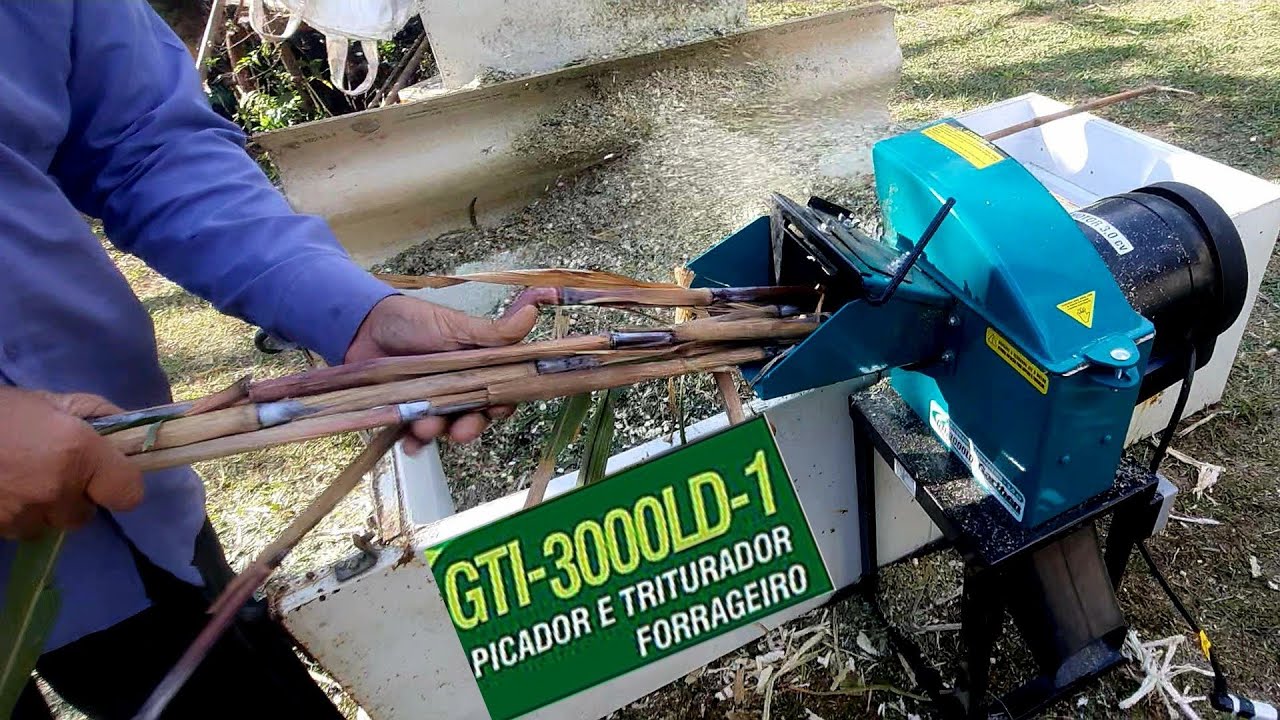 PICADOR E TRITURADOR FORAGEIRO GARTHEN GTI-3000LD 3 CV EM 2024