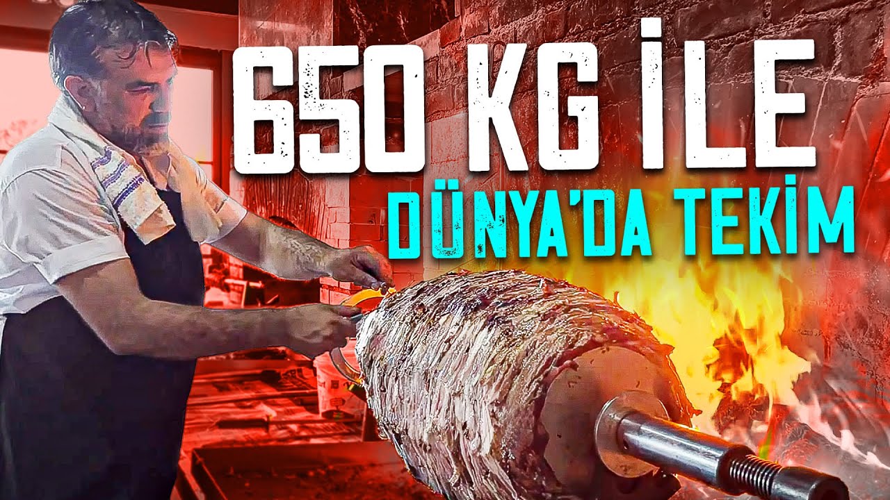 У МЕНЯ МИРОВОЙ РЕКОРД В CAG KEBAB l Street Tastes l Edo Cağ Kebab