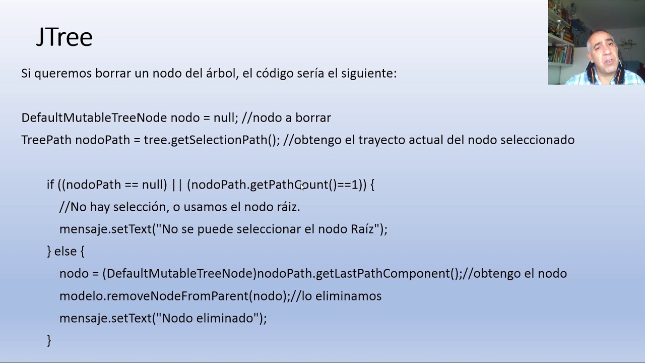 Uos de JTree en Netbeans