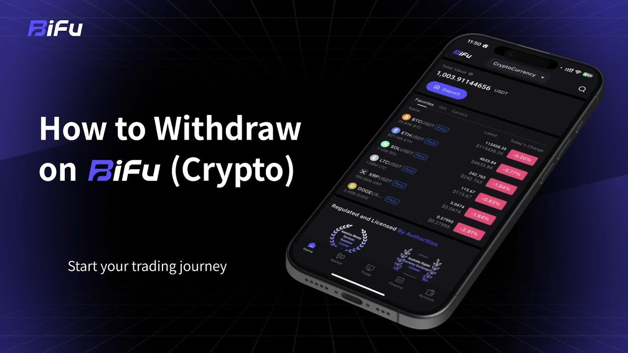 Bifu Tutorial: How to Withdraw Cryptocurrency on Bifu (2025 Guide)