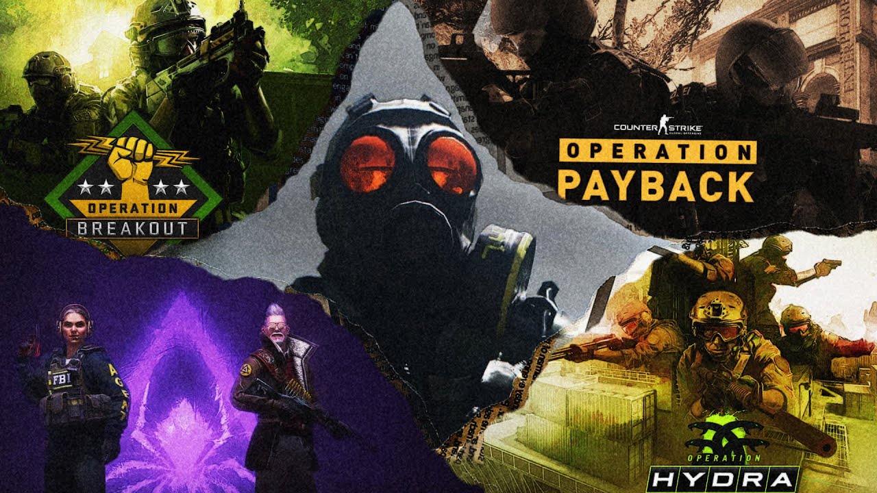 ИСТОРИЯ ВСЕХ ОПЕРАЦИЙ В CS:GO