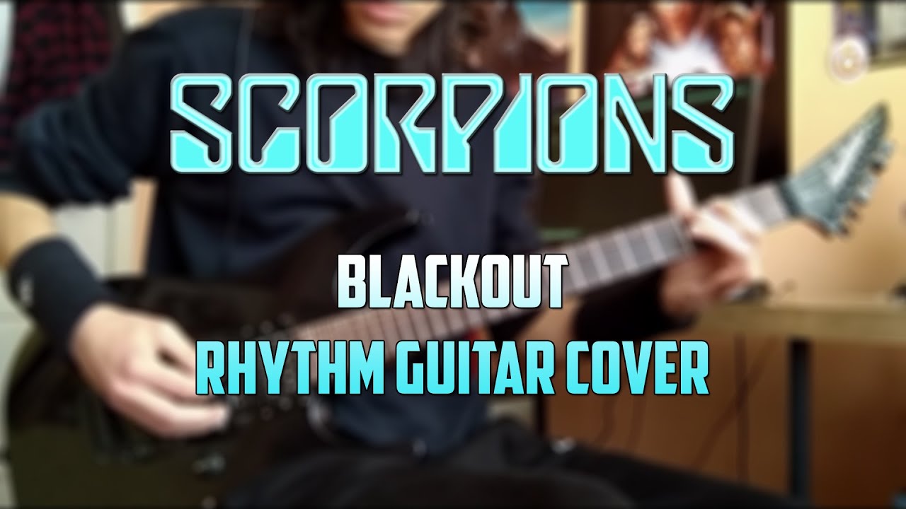 Scorpions - Blackout (Rhythm Guitar Cover)