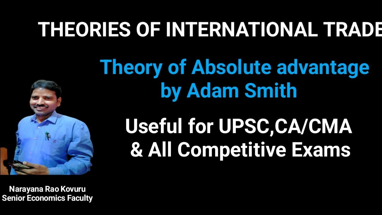 Theory of Absolute Cost advantage 