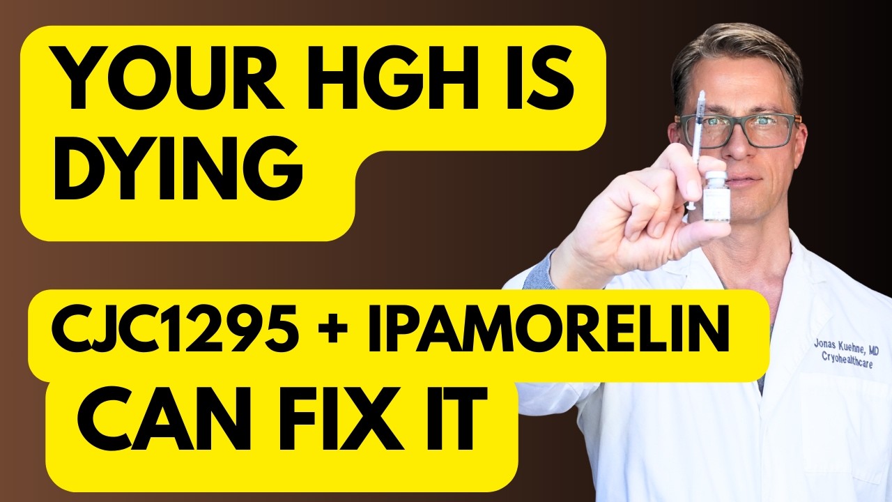Гормон роста перестаёт действовать после 30 лет — эти 2 пептида могут это изменить.