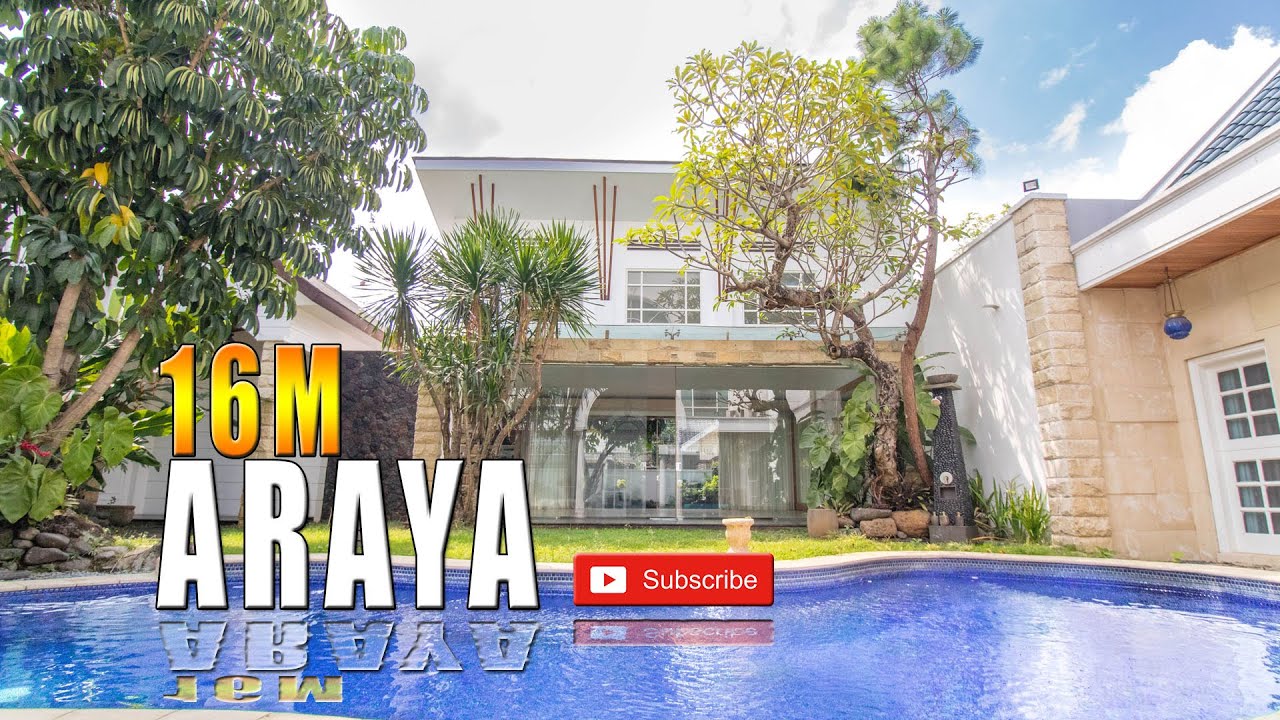 Kepoin Rumah Mewah 16 Milliar  Araya Kota Malang - InfoPropertyMalang