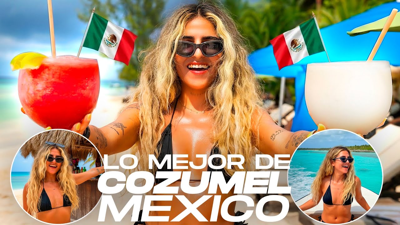 Un día por COZUMEL MÉXICO 🇲🇽 todo muy CARO ? 