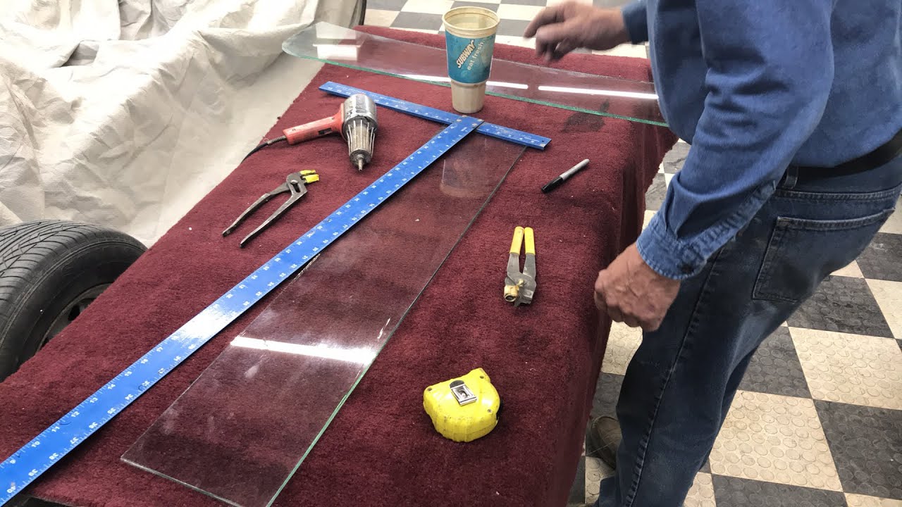 Cutting glass for your hot rod!