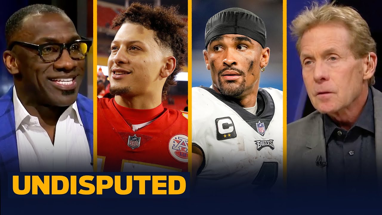 Patrick Mahomes & Jalen Hurts: 1st Black QBs to start head-to-head in Super Bowl | NFL | UNDISPUTED