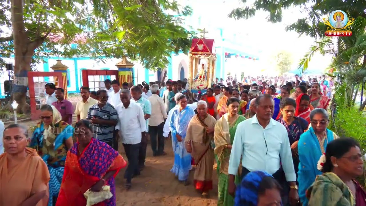 03 May 2025 - Villianur Lourdes Shrine Car Procession Day -8 | Lourdes Tv