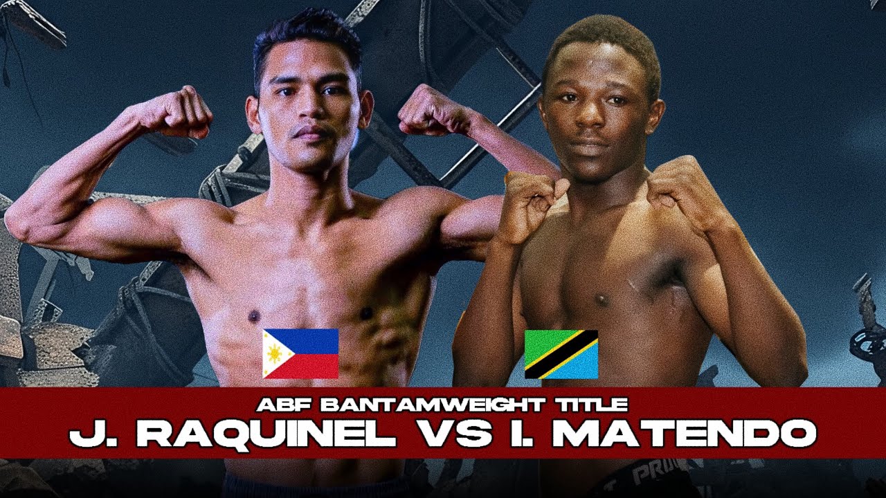 🇵🇭Jay-R Raquinel vs 🇹🇿Imani Matendo - ABF Bantamweight Championship