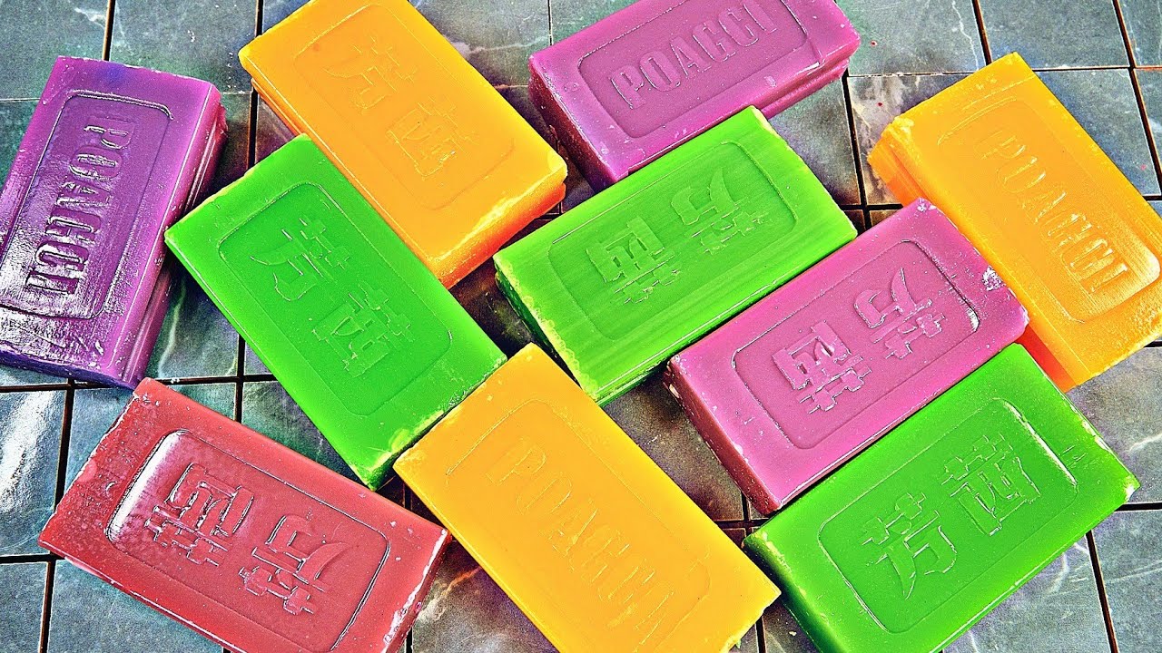 ASMR SOAP. Резка сухого мыла. Satisfying video. 4K @ASMRSOAPUK