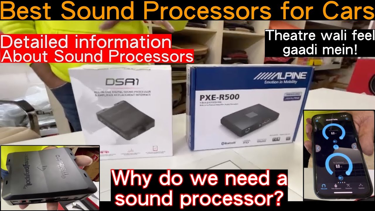Best Sound Processors for all Cars | Rockford Fosgate DSR 1 | Alpine | Suzuki XL6 Audio Upgrade