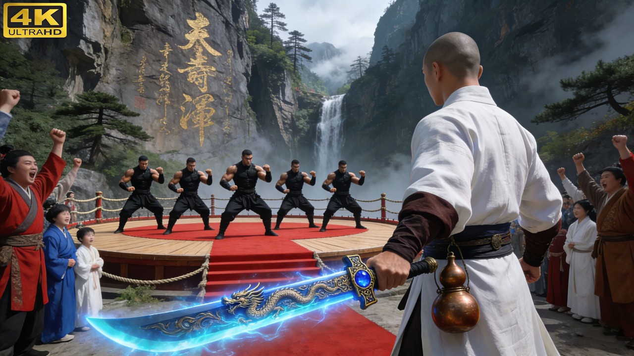 ⚔️【kung fu】瘸腿老頭爆發神力，一招打趴十大惡霸⚔️ Kungfu丨Action丨功夫丨動作丨Chinesedrama丨武侠丨中國電視劇