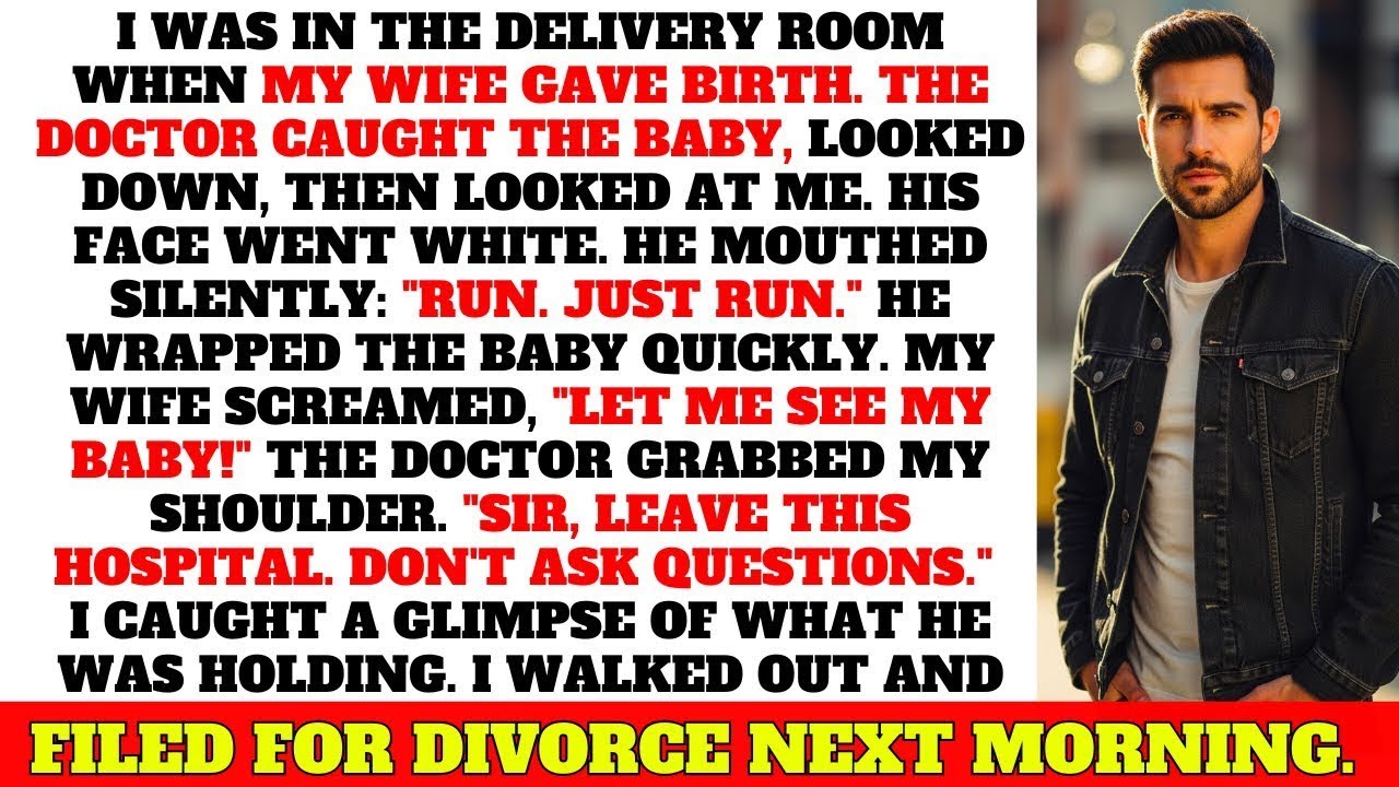 During My Wife's Delivery, The Doctor Pulled Out The Baby, Looked At Me, And Said 'Run. Just Run.'