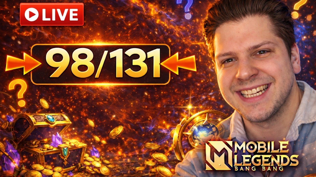98/131 ЧЕЛЛЕНДЖ ВЫИГРАТЬ НА ВСЕХ ГЕРОЯХ MOBILE LEGENDS ЧИЛСТРИМ