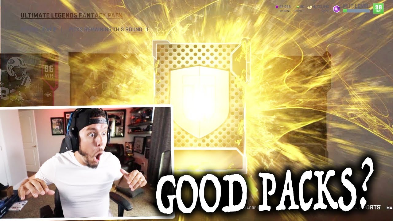 I OPENED MADDEN 19 PACKS!!! I think they were good 🤷&zwj;♂️