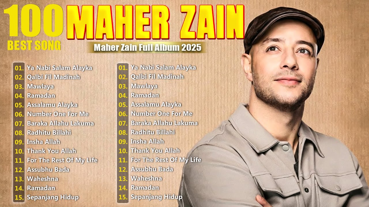 Kumpulan Lagu Sholawat 🌜أغاني ماهر زين التي يجب عليك الاستماع إليها 🌞 Top Arabic Songs 2025