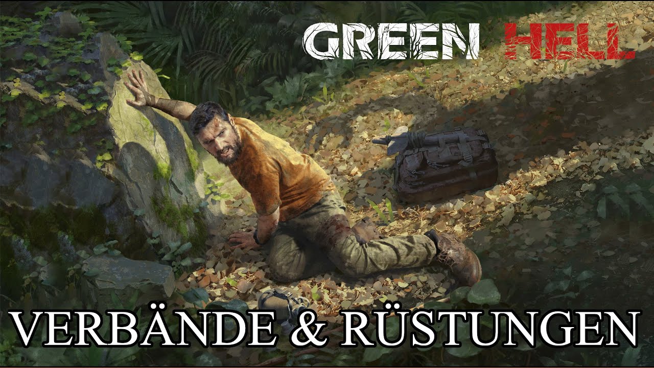 GREEN HELL - Alle Verbände & Rüstungen! (PS4/German/Tipps)