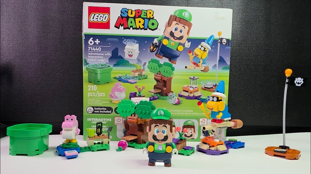¡LUIGI ESTÁ AQUÍ! 💚 Review LEGO Super Mario 71440: Aventura con Luigi Interactivo