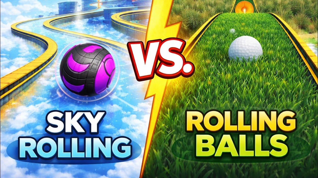 Sky Rolling vs Rolling Balls – Which Game Is More Fun? 🎮🔥