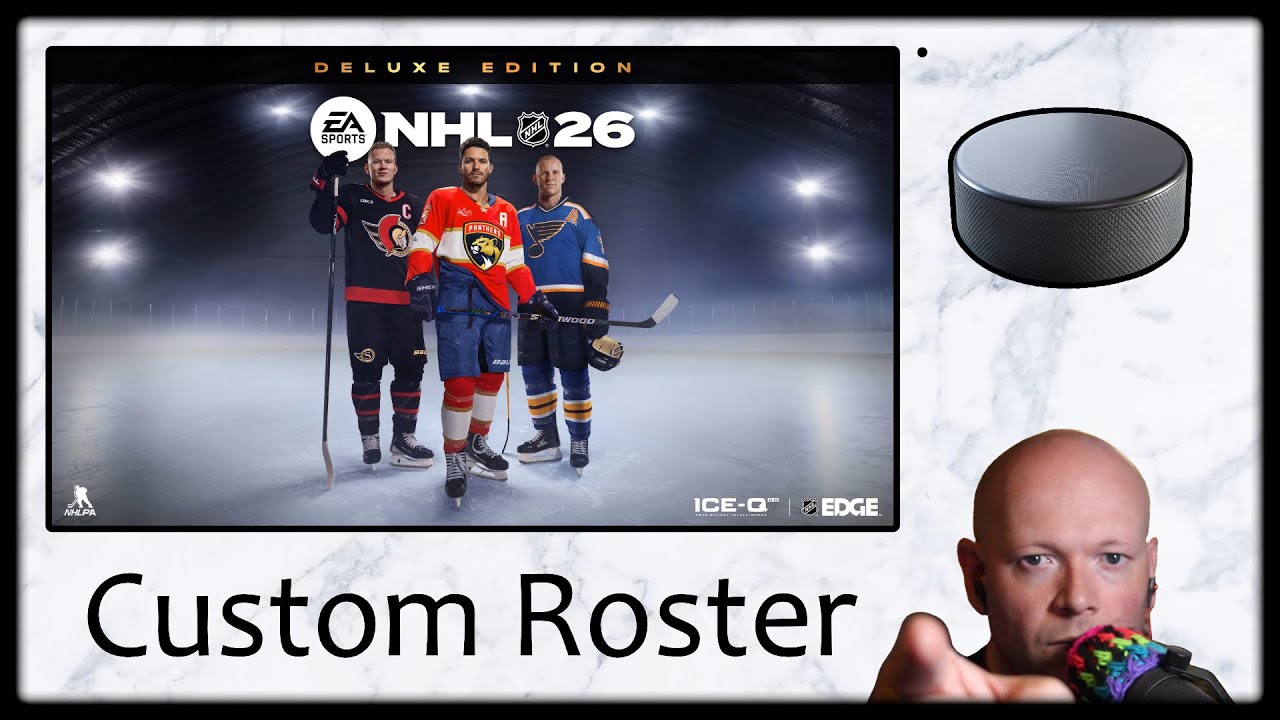 NHL 26 ● How To Create A Custom Roster And Edit Lines