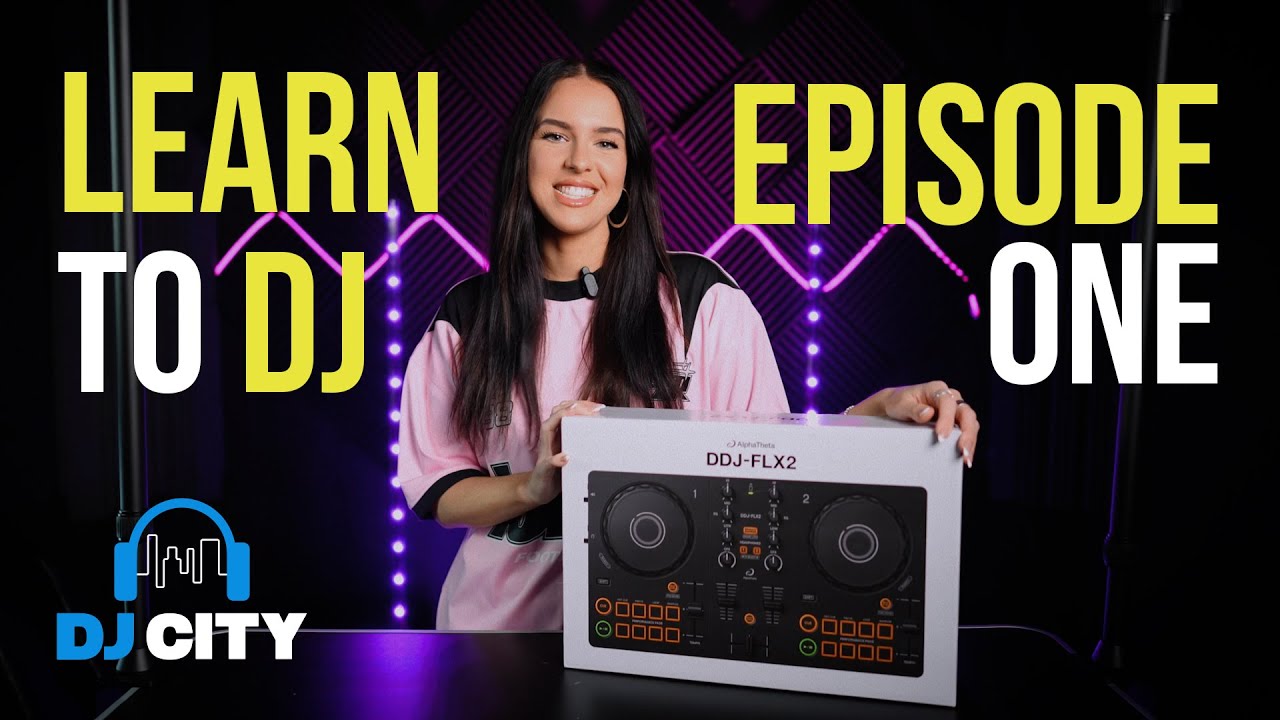 How to DJ: Lesson 1 - Unboxing & setting up the AlphaTheta DDJ-FLX2