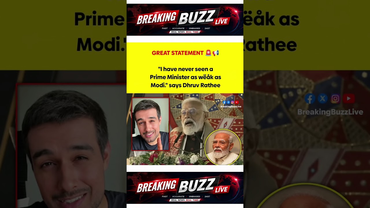 Dhruv Rathee&rsquo;s BIG Statement on PM Modi 😳🔥 | Political Debate Explodes