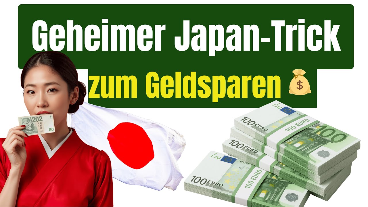 Warum werden die Japaner so reich? Der geheime Trick zum Geldsparen