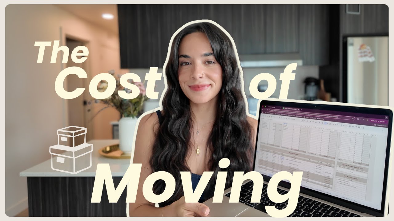 HOW MUCH I SPENT MOVING 🏠 total cost of moving provinces in 2025