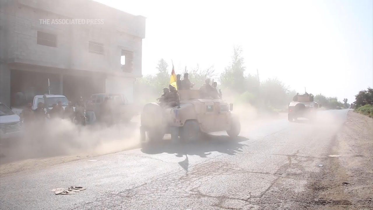 US backed Kurdish forces control the last stronghold of rebellious Arab tribes